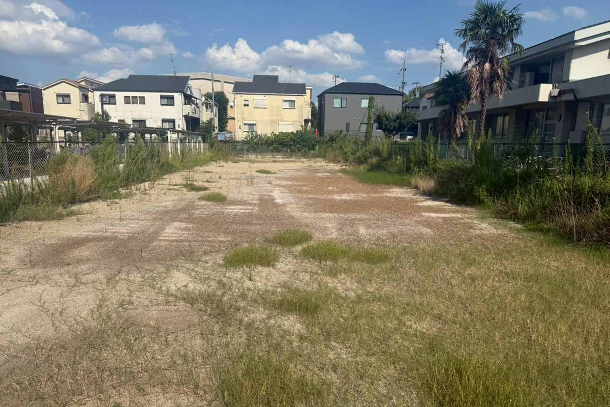 尼崎市武庫之荘：空き地