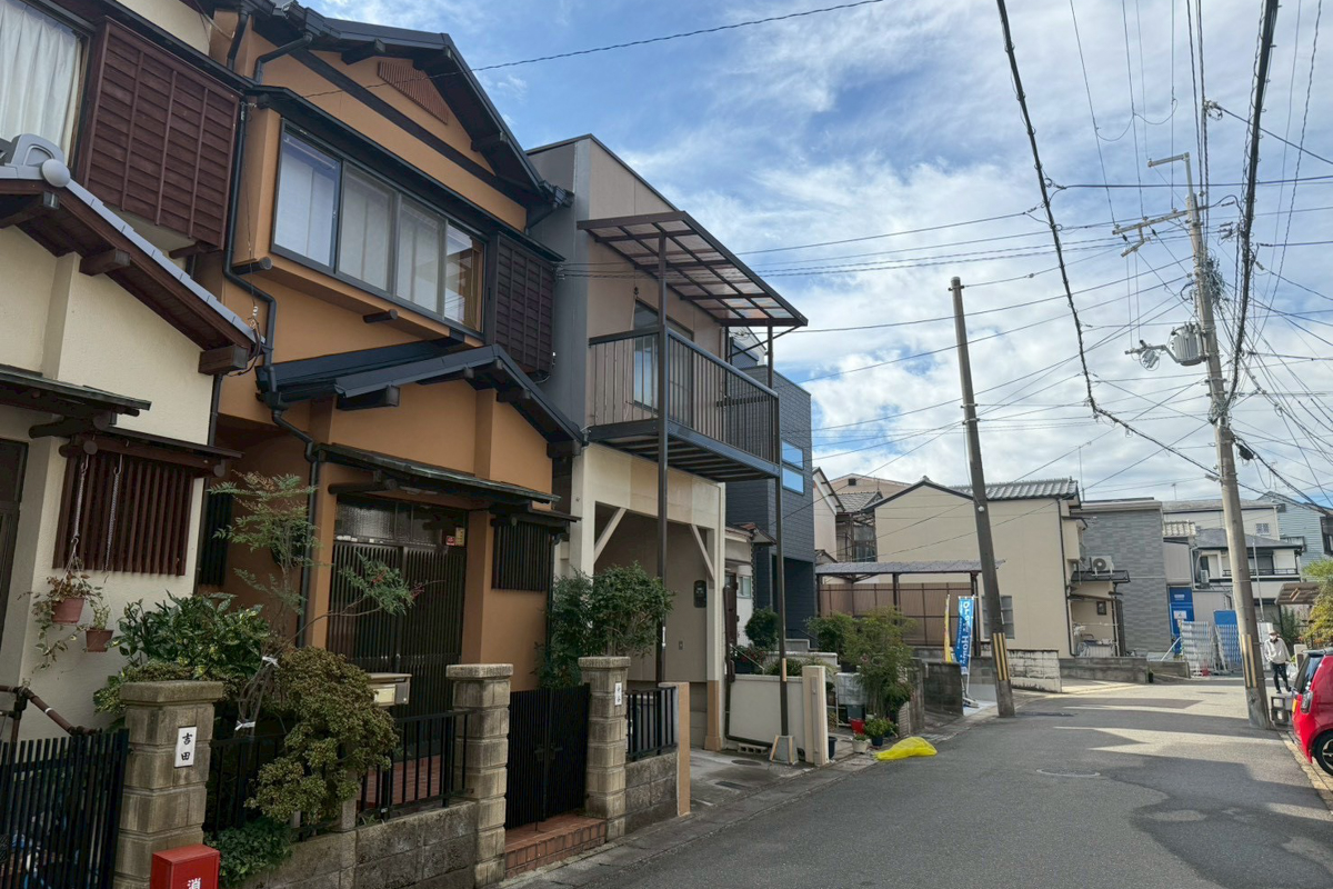 京都市伏見区納所町：古家付土地