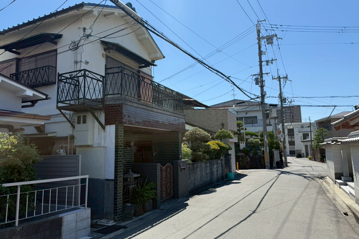 大阪市鶴見区浜3丁目：古家付き土地（不動産売買仲介）